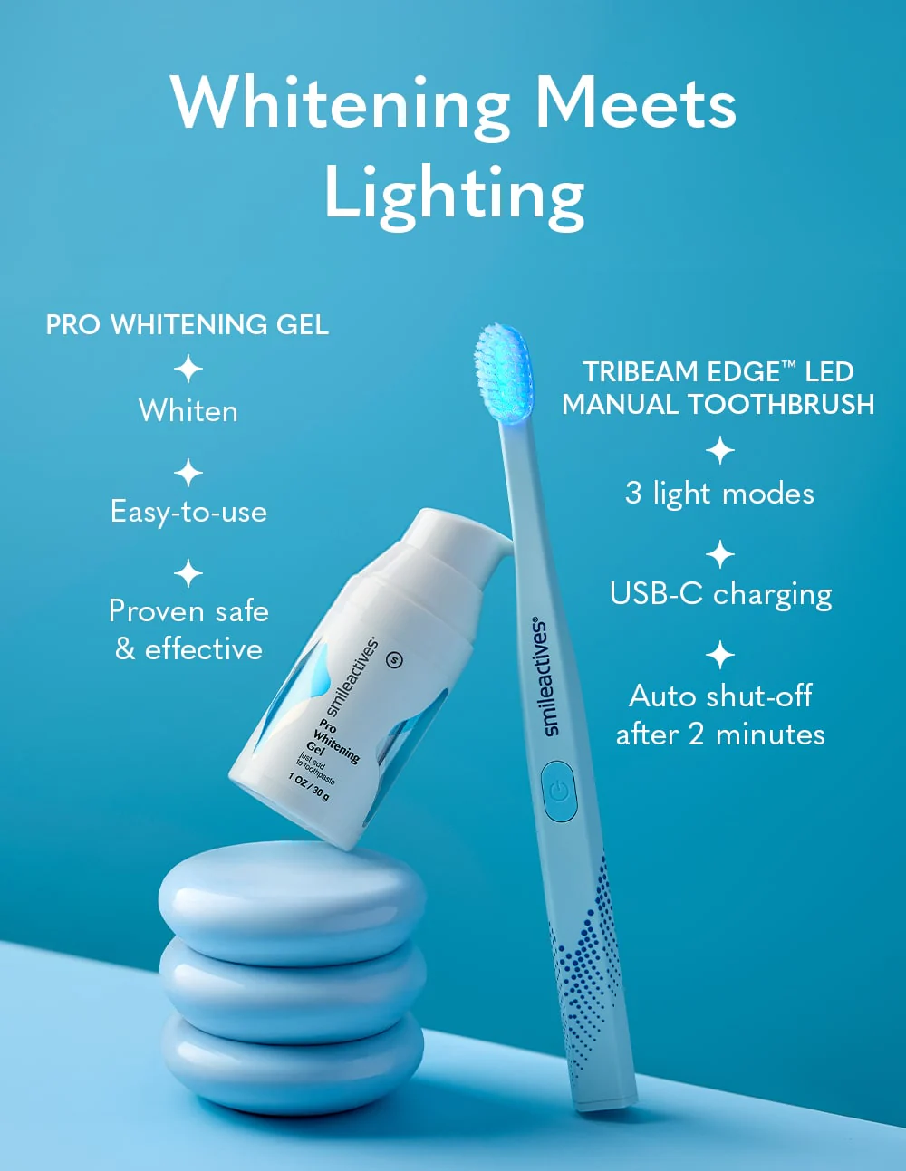 TriBeam Edge™ LED Manual Toothbrush - Image 4